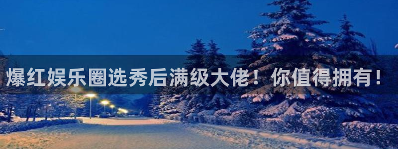 蓝狮娱乐登录界面入口：爆红娱乐圈选秀后满级大佬！你值得拥有！