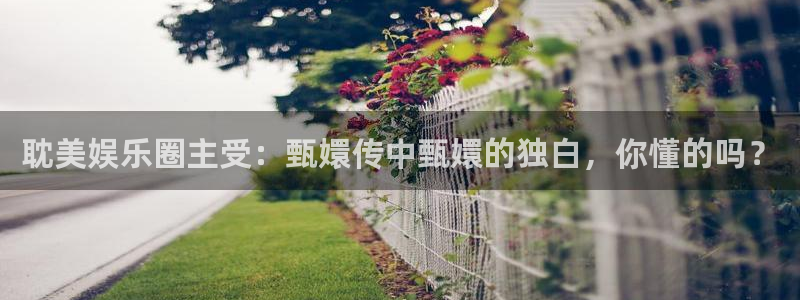 佛山市南海蓝狮娱乐机电仪器有限公司：耽美娱乐圈主受：甄嬛传中甄嬛的独白，你懂的吗？