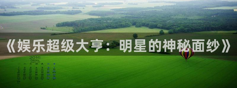 蓝狮娱乐体育平台总代理：《娱乐超级大亨：明星的神秘面纱》