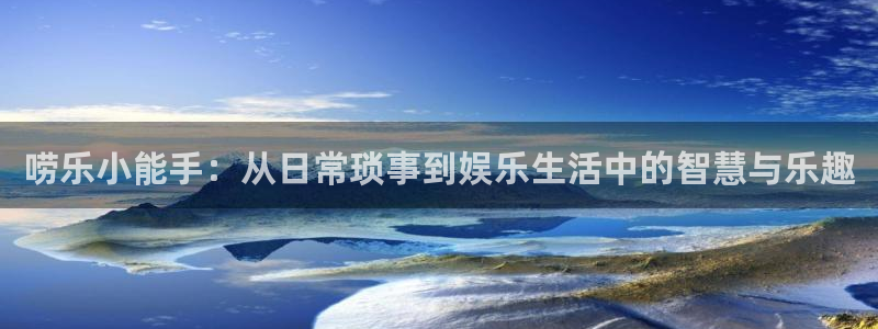 上海蓝狮娱乐汽车电子有限公司：唠乐小能手：从日常琐事到娱乐生活中的智慧与乐趣