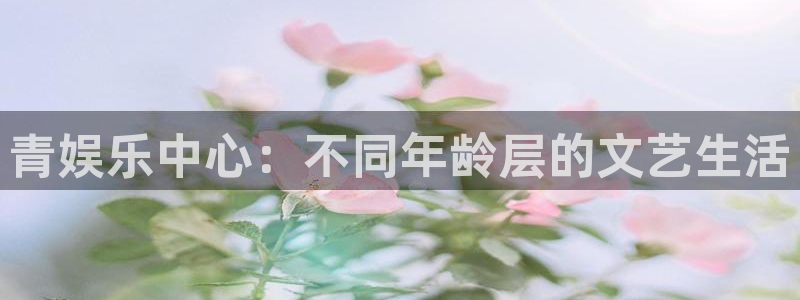 蓝狮娱乐2登录：青娱乐中心：不同年龄层的文艺生活